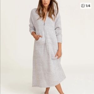 Barefoot Dreams Robe Women's 2 Cozy Chic Lounger Hooded Front Pockets